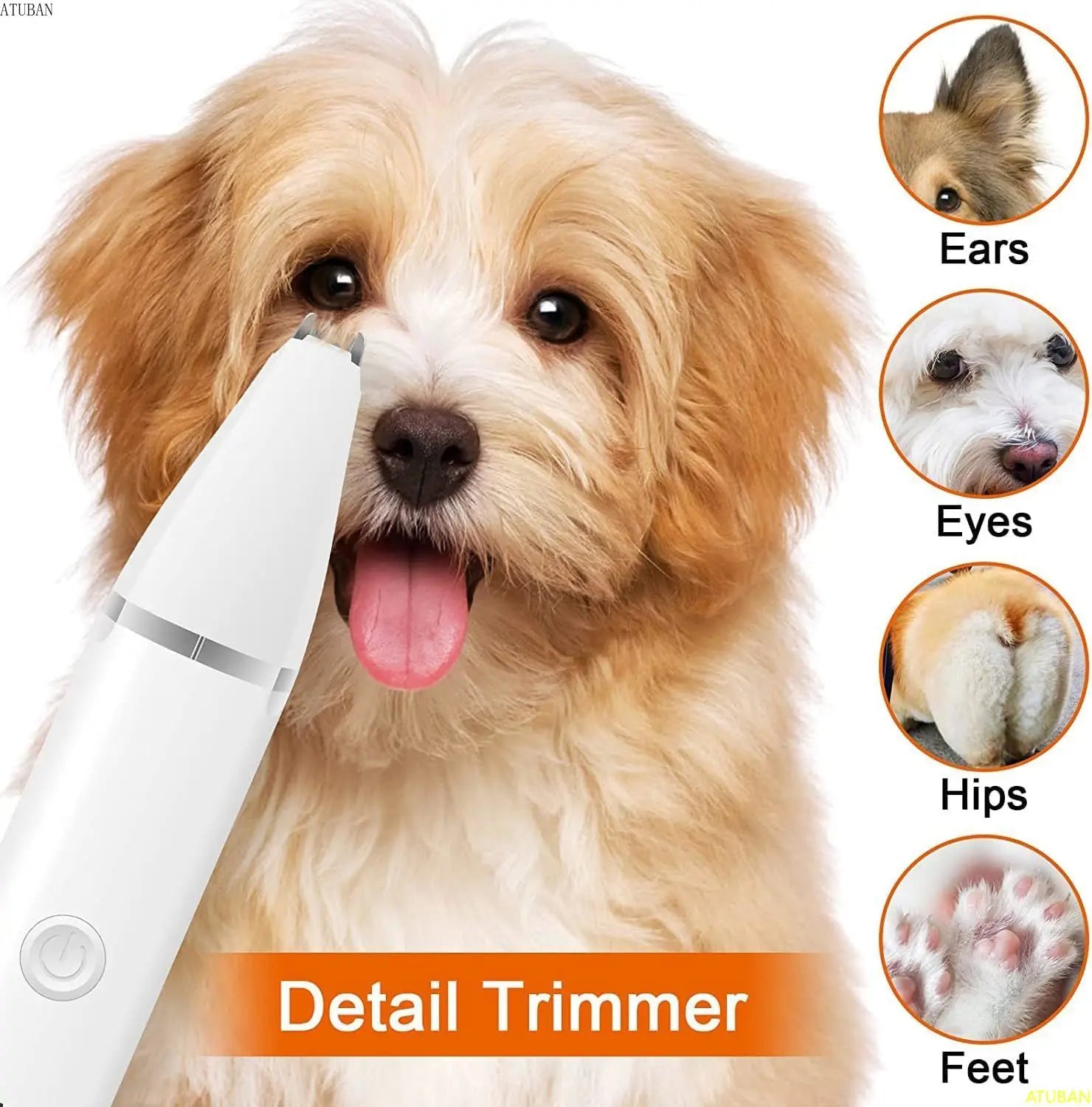 Pet Grooming Kit with Quiet Clippers