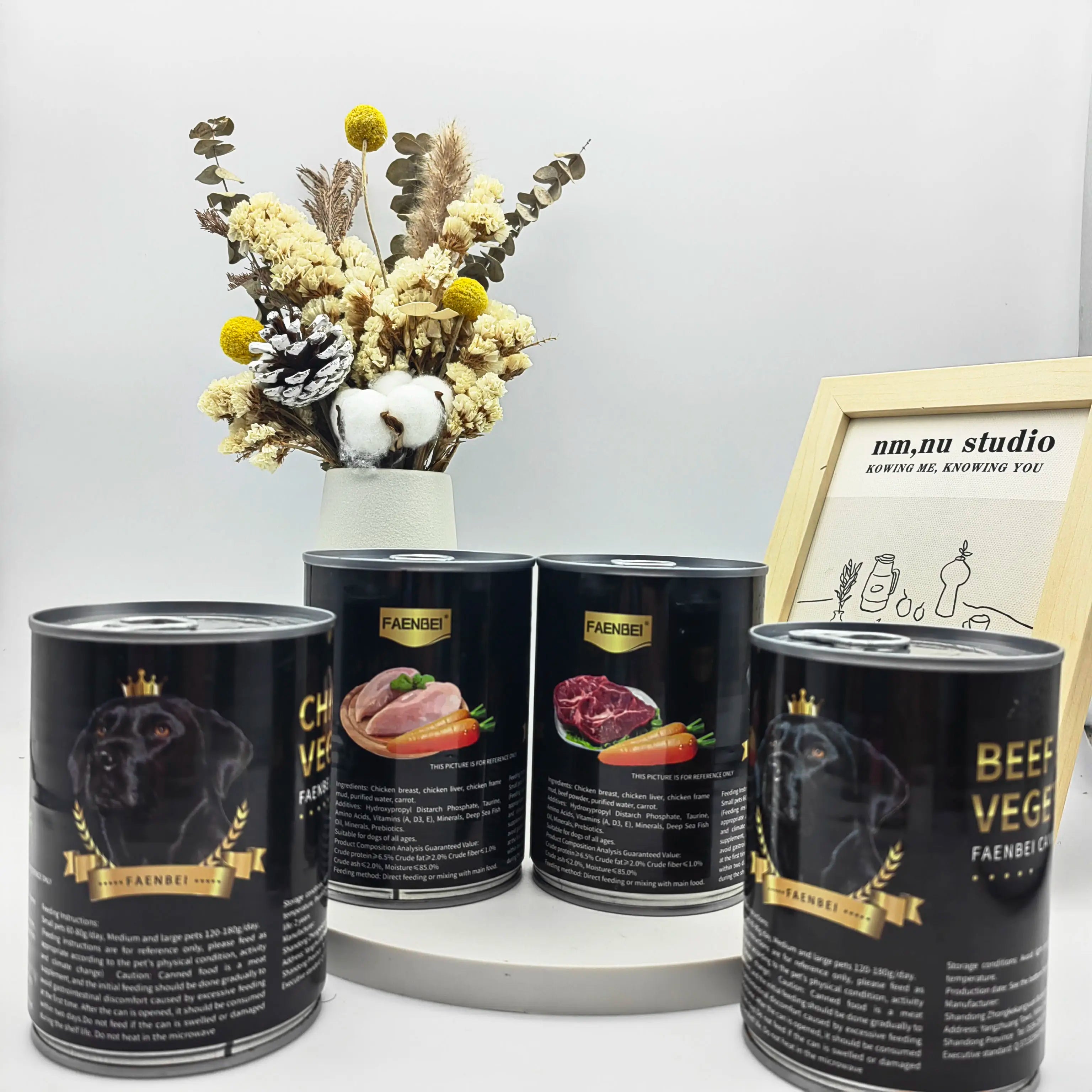 Wholesale 375g Pet Canned Wet Food