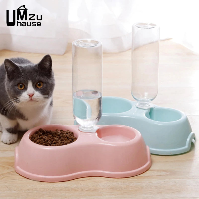 500ml Auto Water and Food Bowl Set