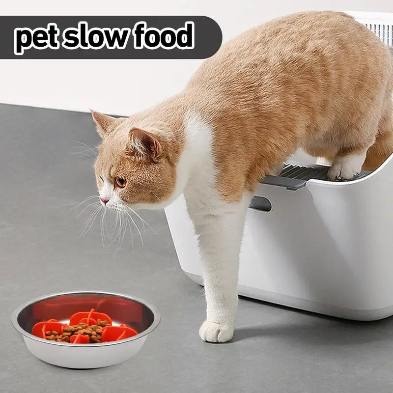 Silicone Slow Feeder Dog Bowl