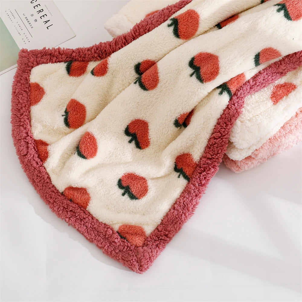 Double-Layer Flannel Pet Blanket