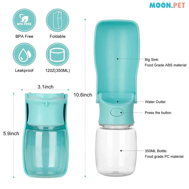 Foldable Portable Dog Water Bottle