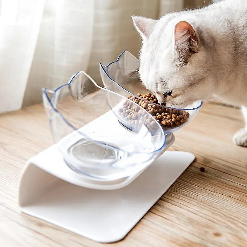Double Pet Feeding Bowl Stand