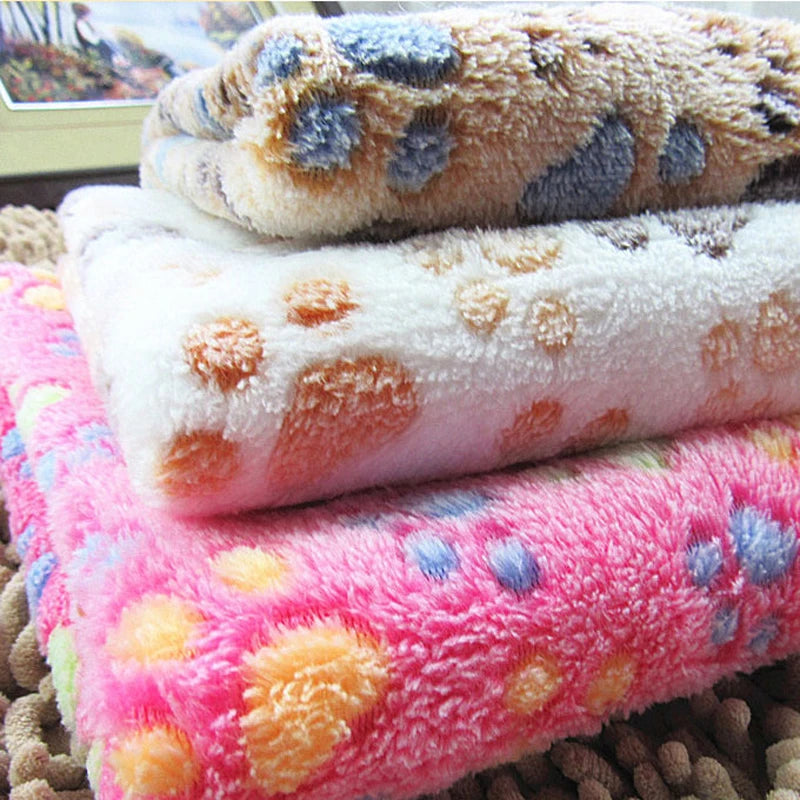 Warm Fleece Pet Blanket Mat